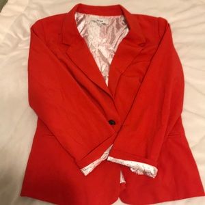 Red blazer